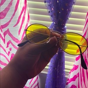 Yellow sunglasses